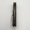 Spyderco Native 5 Brown G-10 Handles & CPM-15V Sprint Run C41GPBN15V5 (Consignment)