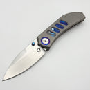 Yan Knives Chevron - Titanium Handles w/ ZircuTi Accents & MagnaCut