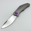 Holt Bladeworks Renegade w/ Titanium Quill Burnished Handles & M390