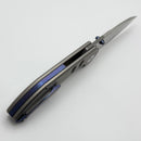 Yan Knives Chevron - Titanium Handles w/ ZircuTi Accents & MagnaCut