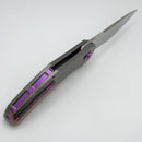 Holt Bladeworks Renegade w/ Titanium Quill Burnished Handles & M390