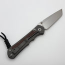 Chris Reeve Large Inkosi Natural Canvas Micarta Inlay Titanium Handles w/ Tanto MagnaCut (Consignment)