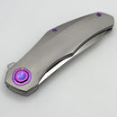 Holt Bladeworks Renegade w/ Titanium Quill Burnished Handles & M390