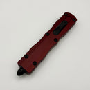 Microtech Dirac Delta Double Edge Merlot & Black Tactical Partial Serrated 227-2MR