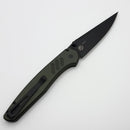 Pro-Tech Avalon Peace Neighbor w/ Green Knurled Aluminum Handle & DLC MagnaCut (Consignment)