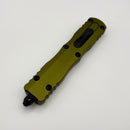 Microtech Dirac Delta Double Edge OD Green & Black Tactical Partial Serrated 227-2OD