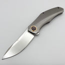 Holt Bladeworks Renegade w/ Titanium Ridgeback Burnished Handles & M390