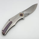 Holt Bladeworks Renegade w/ Titanium Ridgeback Burnished Handles & M390