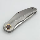 Holt Bladeworks Renegade w/ Titanium Ridgeback Burnished Handles & M390