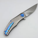Holt Bladeworks Renegade w/ Titanium Hammered Burnished Handles & M390