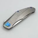 Holt Bladeworks Renegade w/ Titanium Hammered Burnished Handles & M390