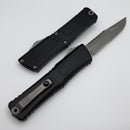 Microtech Knives Combat Troodon Gen III Apocalyptic Partial Serrated Interceptor w/ Black Handle Signature Series 1217-11APS