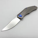 Holt Bladeworks Renegade w/ Titanium Hammered Burnished Handles & M390