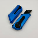 Chaves Knives CHUB Slipper w/ Blue Anodized Aluminum Handle & Black PVD Utility Blade - Blue Label