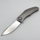 Holt Bladeworks Renegade w/ Titanium Quill Burnished Handles & M390