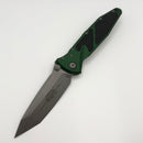 Factory Blem Microtech Socom Elite Tanto M/A Emerald Green Apocalyptic Standard 161-10APEG