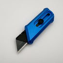 Chaves Knives CHUB Slipper w/ Blue Anodized Aluminum Handle & Black PVD Utility Blade - Blue Label