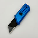 Chaves Knives CHUB Slipper w/ Blue Anodized Aluminum Handle & Black PVD Utility Blade - Blue Label