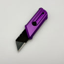 Chaves Knives CHUB Slipper w/ Purple Anodized Aluminum Handle & Black PVD Utility Blade - Blue Label