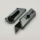 Chaves Knives CHUB Slipper w/ Grey Anodized Aluminum Handle & Black PVD Utility Blade - Blue Label