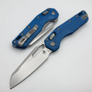Microtech Knives MSI RAM LOK Cerakote Blue Polymer & Stonewash M390MK 210T-10PMCBL