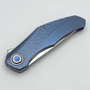 Holt Bladeworks Renegade w/ Titanium Hammered Burnished Handles & M390 173