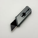 Chaves Knives CHUB Slipper w/ Grey Anodized Aluminum Handle & Black PVD Utility Blade - Blue Label