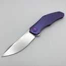 Holt Bladeworks Renegade w/ Titanium Hammered Burnished Handles & M390 178