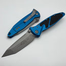 Microtech Socom Elite T/E Manual Blue Apocalyptic Standard 161-10APBL