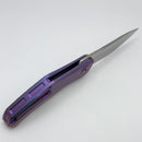 Holt Bladeworks Renegade w/ Titanium Hammered Burnished Handles & M390 178