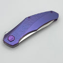 Holt Bladeworks Renegade w/ Titanium Hammered Burnished Handles & M390 178