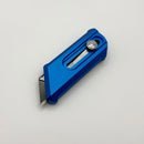 Chaves Knives CHUB Slipper w/ Blue Anodized Aluminum Handle & Stonewash Utility Blade - Blue Label