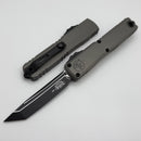 Microtech Ultratech ZBP Tactical Tanto w/ Natural Clear Handle 1123-1NC