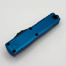 Factory Blem Microtech UTX-85 Gen IV w/ Blue Handle & Black D/E M390MK 12324-1BL