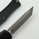 Factory Blem Microtech Knives Mini Hera T/E Apocalyptic M390MK w/ Black Handle 1704M-10AP