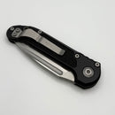Factory Blem Microtech Knives LUDT Gen III Stonewash Drop Point w/ Black Handle 1135-10
