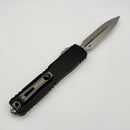 Factory Blem Microtech Ultratech Gen IV D/E Stonewash Standard w/ Black Handle 11224-10