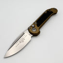 Factory Blem Microtech Knives LUDT Gen III Stonewash Drop Point w/ Tan Handle 1135-10TA