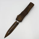 Factory Blem Microtech Knives Combat Troodon Gen III Plague Outbreak D/E 1142-1PLOBS