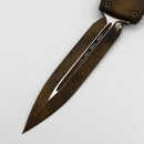 Factory Blem Microtech Knives Combat Troodon Gen III Plague Outbreak D/E 1142-1PLOBS