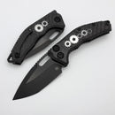 Coming Soon Heretic Knives Medusa Carbon Fiber Gears Handles w/  DLC MagnaCut H011-6A-CFG