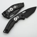 Coming Soon Heretic Knives Medusa Carbon Fiber Gears Handles w/  DLC MagnaCut H011-6A-CFG