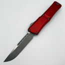 Factory Blem Microtech Knives Combat Troodon Gen III Apocalyptic Single Edge w/ Red Handle 1143-10APRD