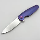 Holt Bladeworks Morpheus w/ Burnished Titanium Handles & M390 Stonewash 1820