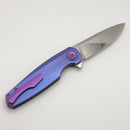 Holt Bladeworks Morpheus w/ Burnished Titanium Handles & M390 Stonewash 1820