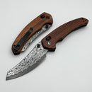 Civivi Sixgill w/ Guibourtia Wood Handles & Damascus C24050-DS1