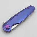 Holt Bladeworks Morpheus w/ Burnished Titanium Handles & M390 Stonewash 1820