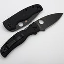 Spyderco Knives Shaman Lightweight Black FRN & DLC CTS-BD1N C229PBBK