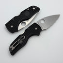Spyderco Lil' Native Black FRN Handles & Serrated CTS-BD1N C230SBK
