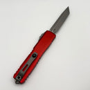 Factory Blem Microtech Ultratech Gen IV T/E Apocalyptic Standard w/ Red Handle 11234-10APRD